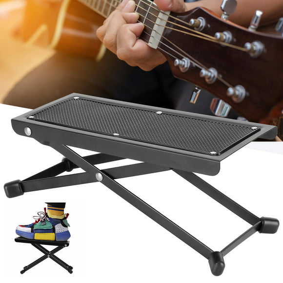 Foldable Classical Bass Stool Guitar Foot Rest Musical Instrument Accessories for Bass Stool Pedal 
